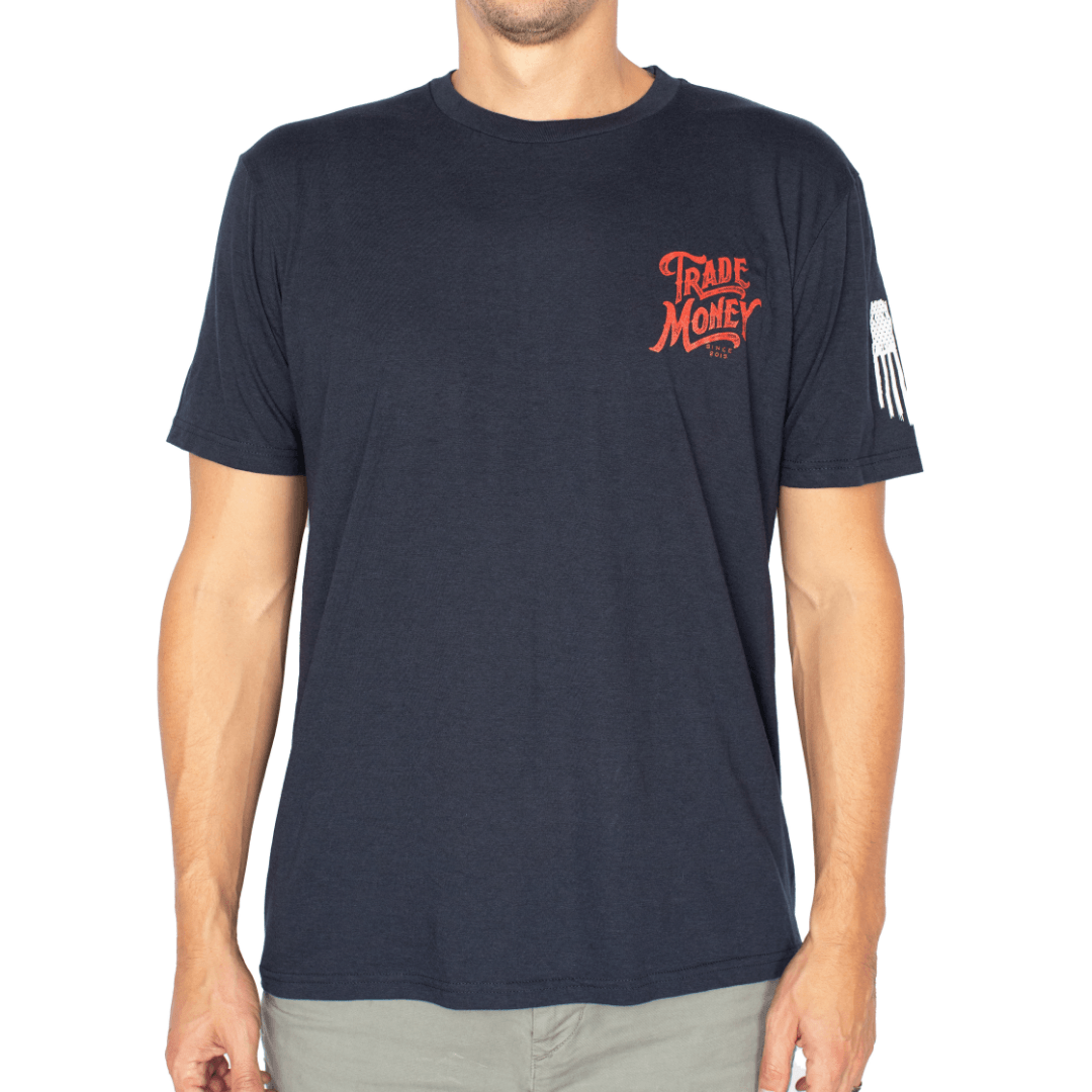 The Mantra Tee - Dark Navy