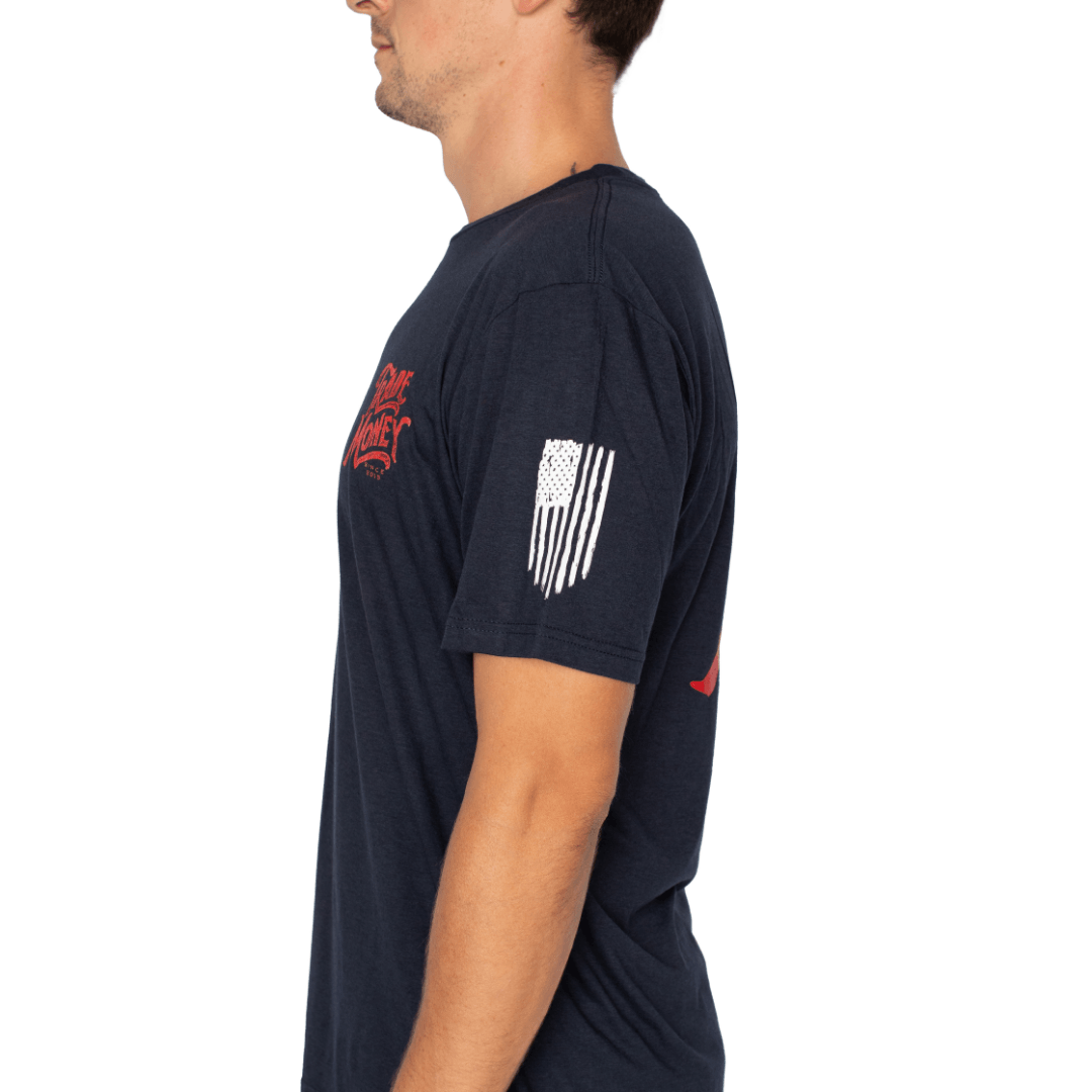 The Mantra Tee - Dark Navy