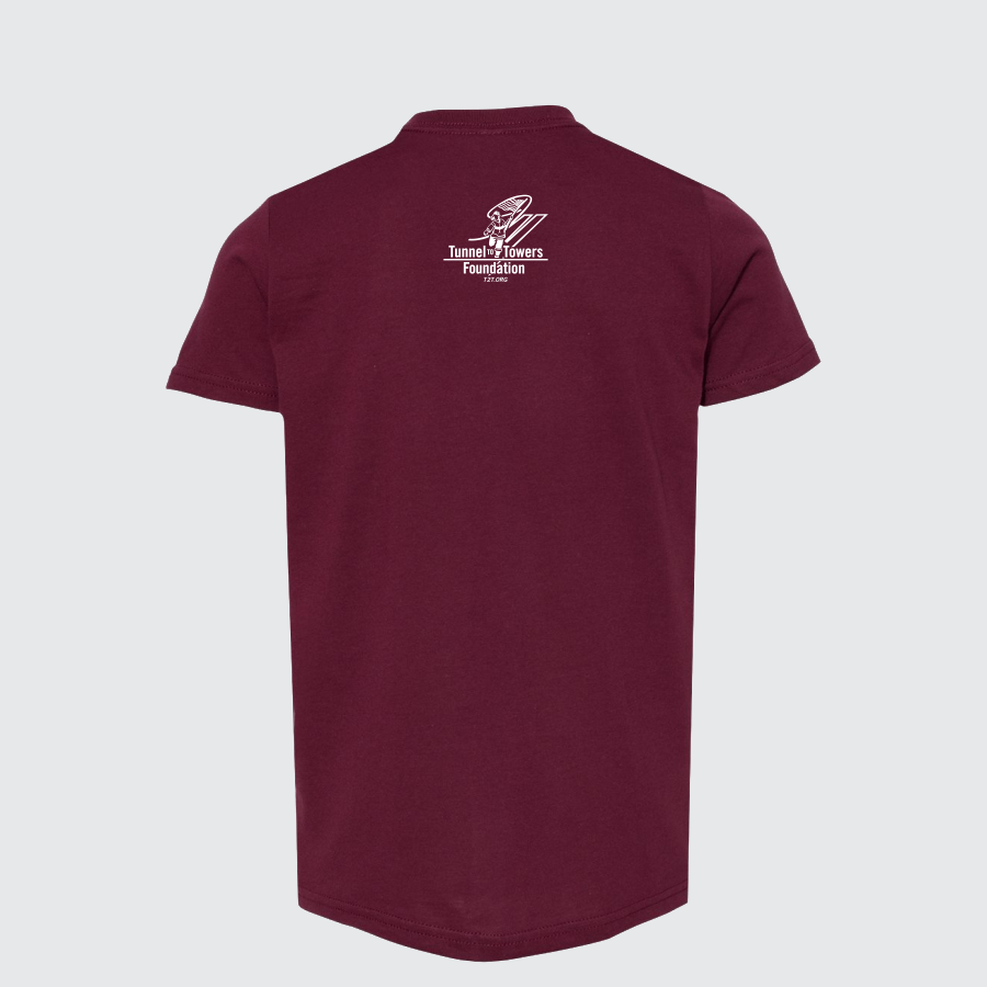 T2T Heroes Tee - YOUTH (Maroon) CLEARANCE!