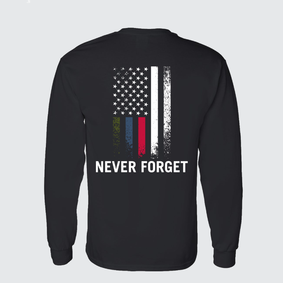 T2T Patriot Long Sleeve Tee - YOUTH (Black)