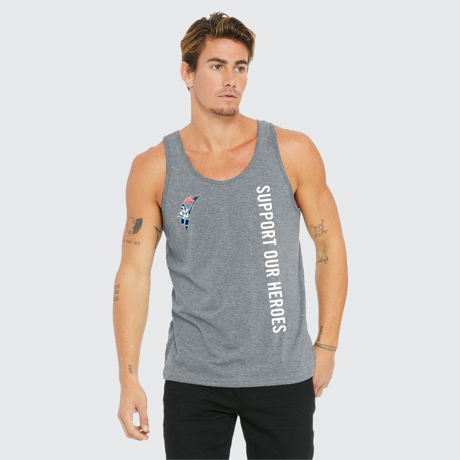 T2T MEN’S ATHLETIC TANK (Athletic Heather) CLEARANCE